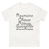 T-shirt Roumaine blanc - Chieuse et susceptible