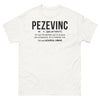 T-shirt Arménien blanc - Pezevinc et ses secrets humoristiques