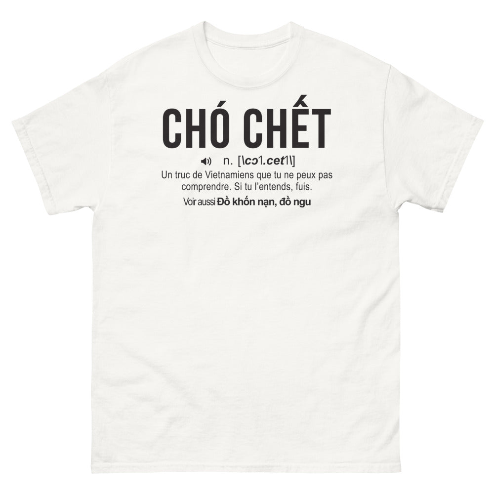 T-shirt Vietnam blanc - Message mystérieux en vietnamien