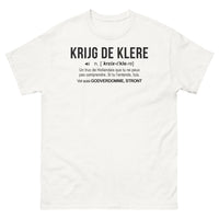 Thumbnail for T-shirt Pays-Bas blanc - Expression néerlandaise incompréhensible