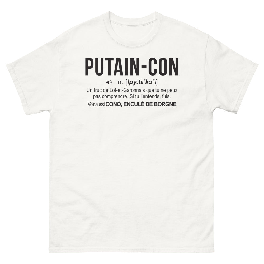 T-shirt Lot-et-Garonne blanc - Lot-et-Garonnais Comprendra