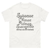 T-shirt Suisse blanc - Suissesse chieuse raleuse susceptible