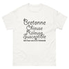T-shirt Bretagne blanc - Chieuse, râleuse et fière de l'être