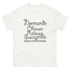 T-shirt Normande blanc - Chieuse et susceptible humoristique