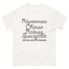 T-shirt Réunion blanc - Réunionnaise chieuse et fière