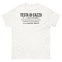 Thumbnail for T-shirt Corse blanc - Testa Di Cazzu avec humour