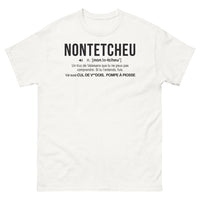 Thumbnail for T-shirt Valaisan blanc - Humour et traditions suisses