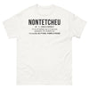 T-shirt Valaisan blanc - Humour et traditions suisses