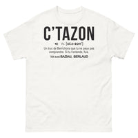 Thumbnail for T-shirt Berry blanc - Humour et tradition du dialecte local