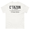 T-shirt Berry blanc - Humour et tradition du dialecte local