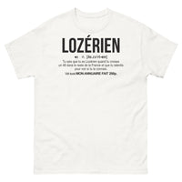 Thumbnail for T-shirt Lozère blanc - Fier d'être Lozérien