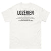 T-shirt Lozère blanc - Fier d'être Lozérien