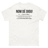 T-shirt Normand blanc - Le Truc qu'on Comprend Pas