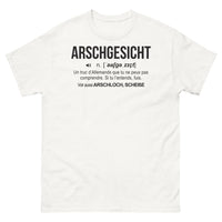 Thumbnail for T-shirt Alsacien blanc - Arschgesicht N Ausgezicht