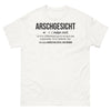 T-shirt Alsacien blanc - Arschgesicht N Ausgezicht