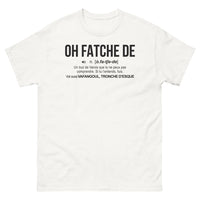 Thumbnail for T-shirt Varois blanc - Oh Fatche! Un Souvenir du Varois Incompréhensible