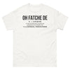 T-shirt Varois blanc - Oh Fatche! Un Souvenir du Varois Incompréhensible