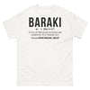 T-shirt Wallon blanc - Un hommage hilarant au Baraki