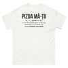 T-shirt Roumanie blanc - Pizda-ma-tii, expression humoristique