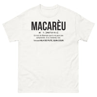 Thumbnail for T-shirt Béarnais blanc - Macareu et expressions locales