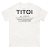 T-shirt Tahiti blanc - Motif humoristique ensoleillé