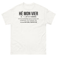 Thumbnail for T-shirt Sudiste blanc - He Mon Vié, ode à l'accent du Sud