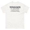 T-shirt Italie blanc - Vaffanculo Stronzo