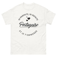 Thumbnail for T-shirt Portugal blanc - Ni parfaite ni refaite