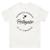 T-shirt Portugal blanc - Ni parfaite ni refaite