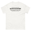 T-shirt Bourgogne blanc - Parce que je le veux bien