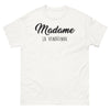 T-shirt Vendée blanc - Fierté et humour des racines locales
