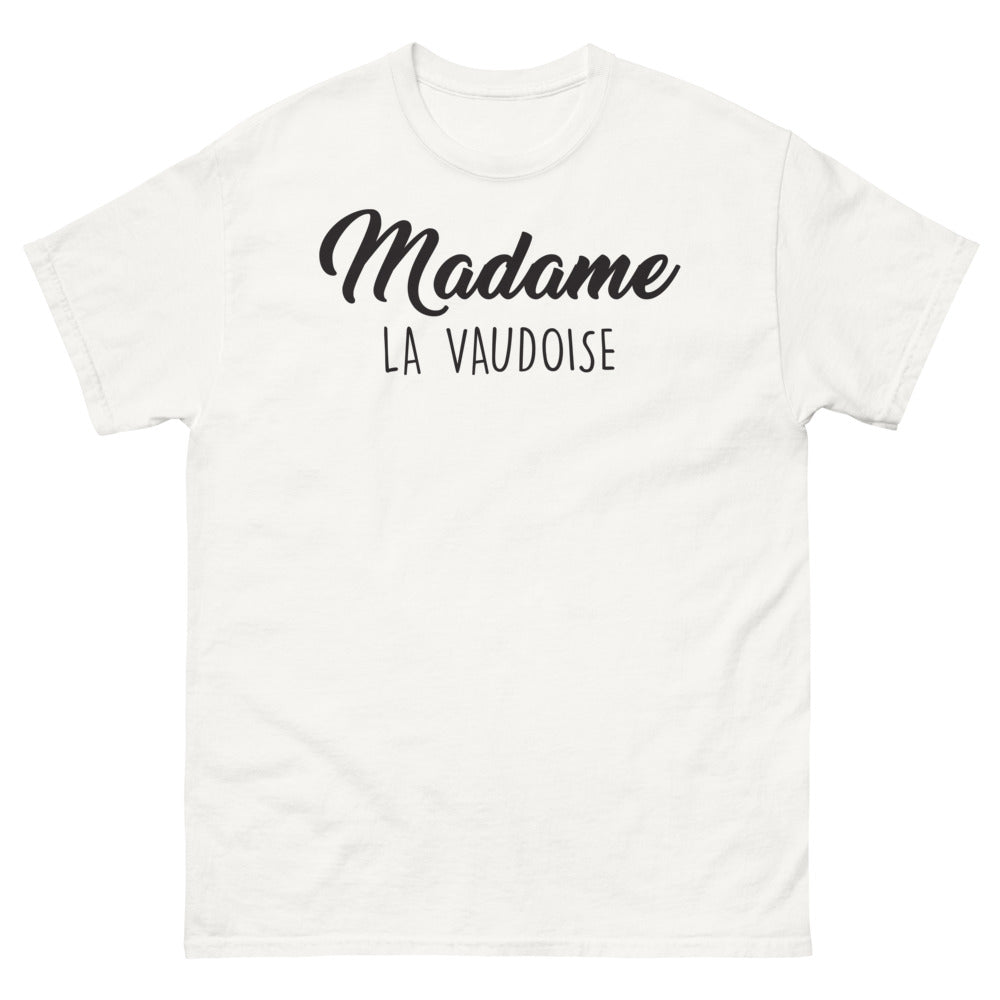 T-shirt Suisse blanc - Clin d'œil à la Vaudoise