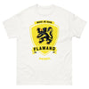 T-shirt Flandre blanc - Je ne suis pas parfait mais je suis flamand
