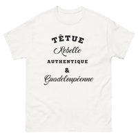 Thumbnail for T-shirt Guadeloupe blanc - Têtue et rebelle