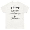 T-shirt Pologne blanc - Têtue, rebelle et authentique