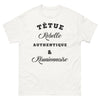 T-shirt Réunion blanc - Têtue Rebelle Authentique