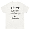 T-shirt Inde blanc - Têtue, rebelle et authentique