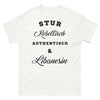 T-shirt Libanais blanc - Stur Rebellisch Authentisch Libanesin