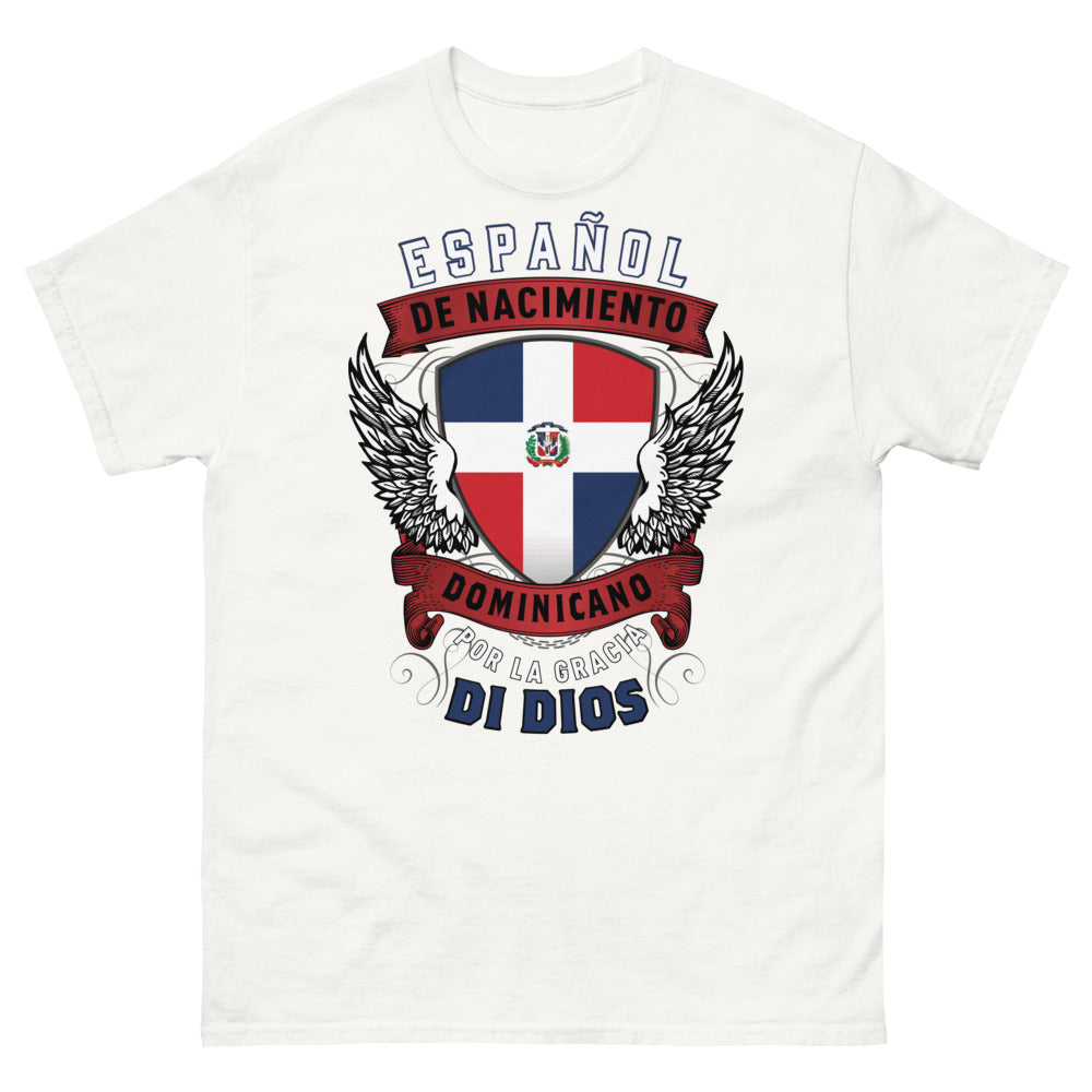 T-shirt République dominicaine blanc - Dominicano de Nacimiento