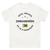 T-shirt Zimbabwe blanc - Têtu râleur zimbabwéen