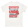 T-shirt Bretagne blanc - Café chaud comme un Breton