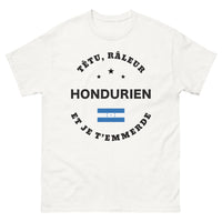 Thumbnail for T-shirt Honduras blanc - Hondurien râleur et je t'emmerde