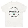 T-shirt Bangladais blanc - Têtu râleur, fier de l'être