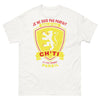 T-shirt Chti blanc - Presque parfait c'est déjà bien