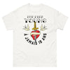 T-shirt À jamais 18 ans blanc - For Ever Young, clin d'œil irrévérencieux