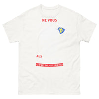 Thumbnail for T-shirt Comtois blanc - Ne vous frottez pas aux Comtois