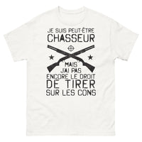 Thumbnail for T-shirt Chasseur blanc - Pas encore le droit de tirer