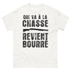 T-shirt France blanc - design unique origines
