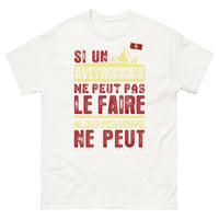 Thumbnail for T-shirt Aveyron blanc - Si un Aveyronnais ne peut pas le faire