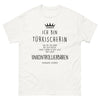 T-shirt Turquie blanc - âme turque et cœur enflammé